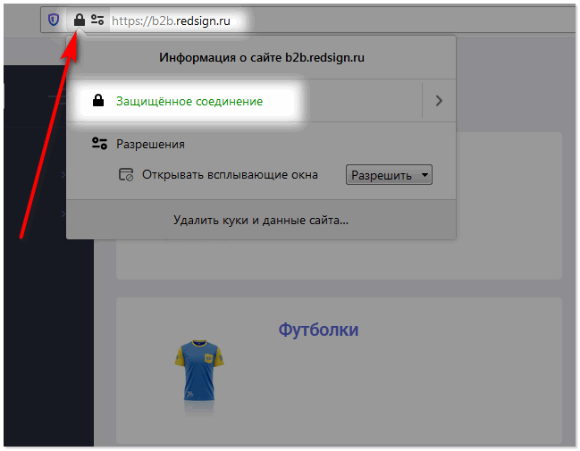Защищенное соединение Mozilla Firefox Защищенное соединение Mozilla Firefox
